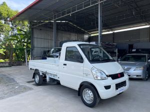 Xe tải TQ Wuling thùng lửng màu trắng