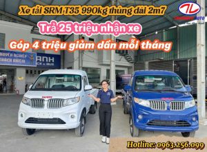 Xe tải T35 thùng lửng