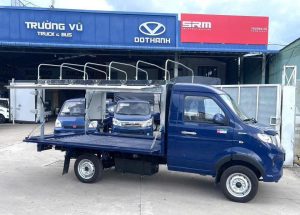 Ngoại Thất Xe tải SRM T35 Mui Bạt Cánh Dơi