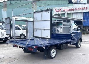 Ngoại Thất Xe tải SRM T35 Mui Bạt Cánh Dơi